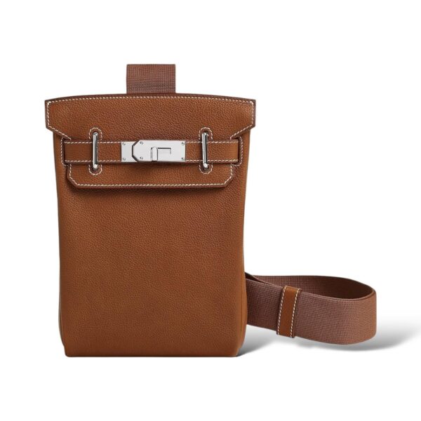 Hermes Hac a Dos Fauve Barenia Faubourg Calfskin PM