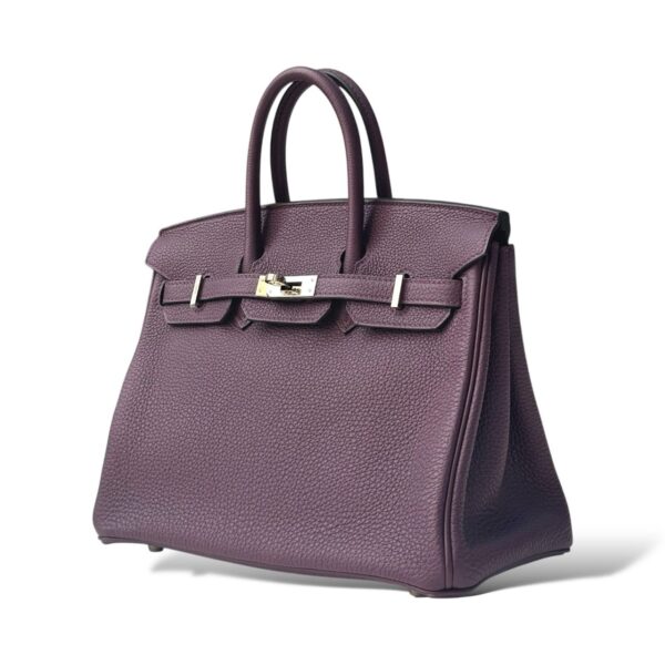 Hermes Birkin 25 Cassis Togo PHW - Image 3