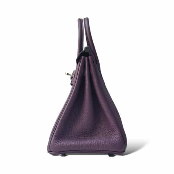 Hermes Birkin 25 Cassis Togo PHW - Image 5