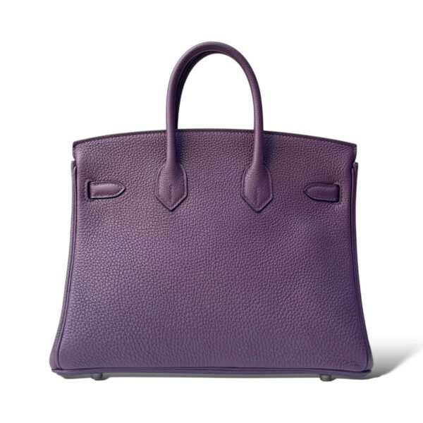 Hermes Birkin 25 Cassis Togo PHW - Image 4