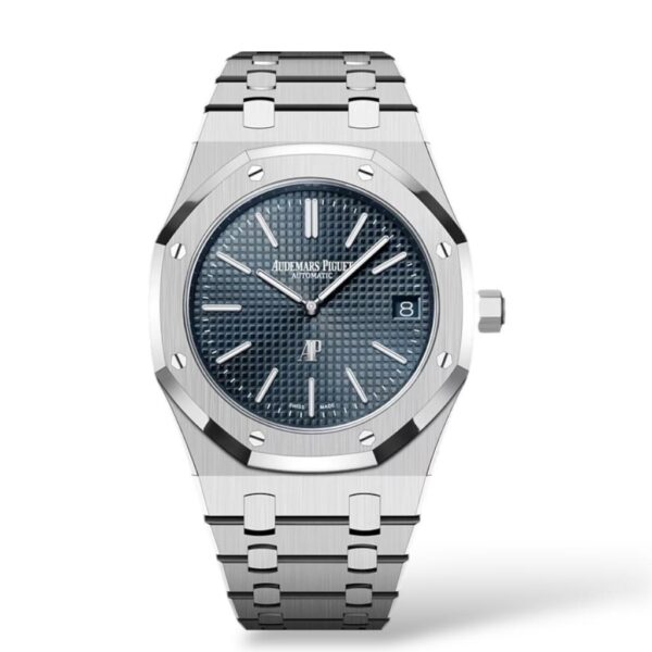 Audemars Piguet Royal Oak 39mm "Jumbo" Extra-Thin 16202ST.OO.1240ST.02 Stainless Steel “Bleu nuit nuage 50” Dial