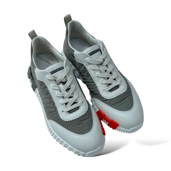 Hermes Bouncing 43 EU Etoupe/Blanc - Image 2