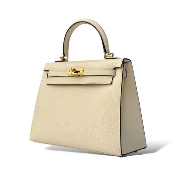 Hermes Kelly 25 Nata Epsom GHW - Image 5