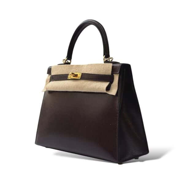 Hermes Kelly 25 Rouge Sellier Chevre GHW - Image 5