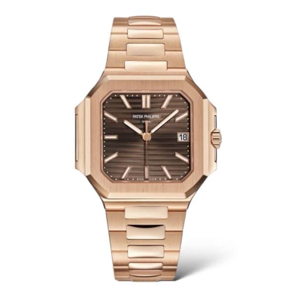 Patek Philippe Cubitus 40 mm 7128/1R Sunburst Brown Rose Gold Dial
