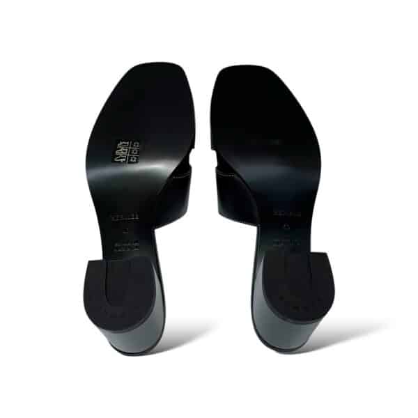 Hermes Helia 60 Sandal Black 40 EU - Image 3