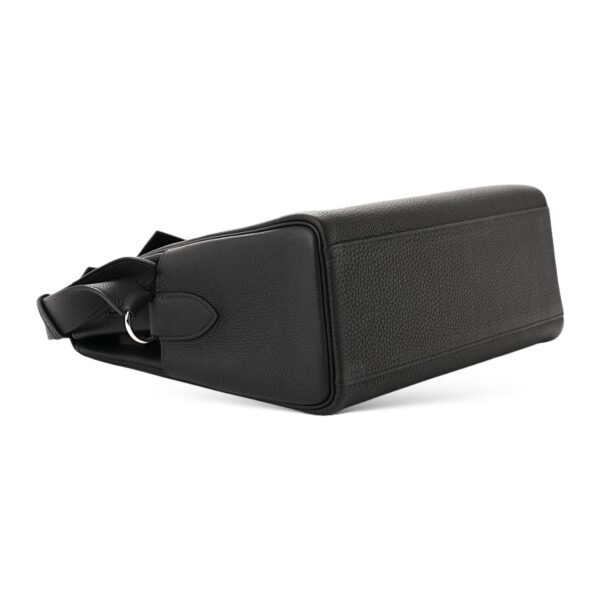 Hermes Kelly Messenger Black Togo PHW GM - Image 4