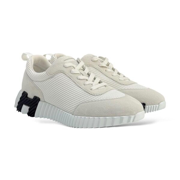 Hermes Bouncing 38.5 EU Blanc Sneakers