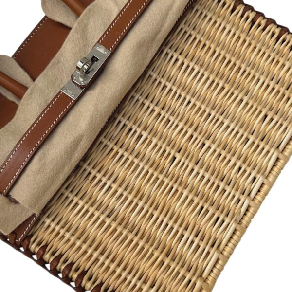 Hermes Birkin 25 Picnic Fauve/Naturel Barenia PHW - Image 7