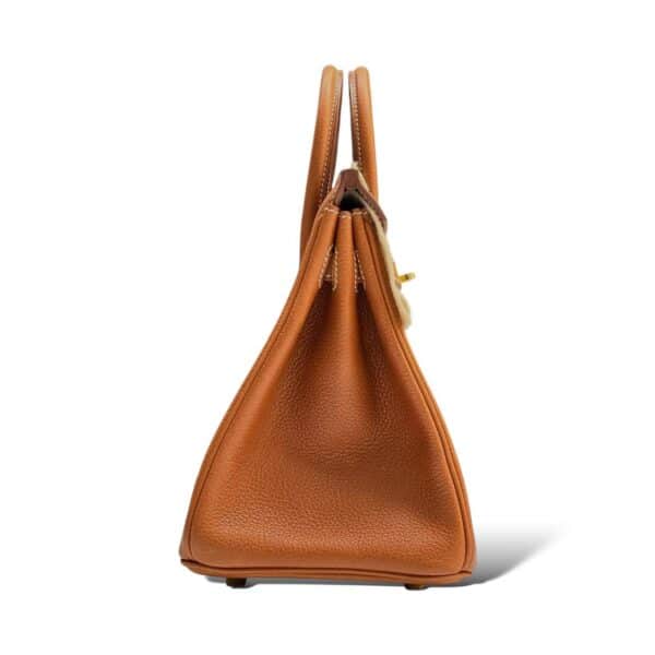 Hermes Birkin 25 Fauve Barenia Faubourg GHW - Image 3