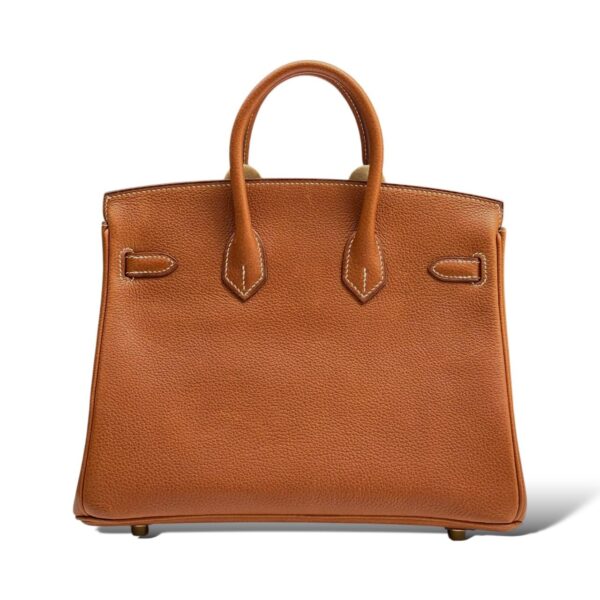 Hermes Birkin 25 Fauve Barenia Faubourg GHW - Image 4