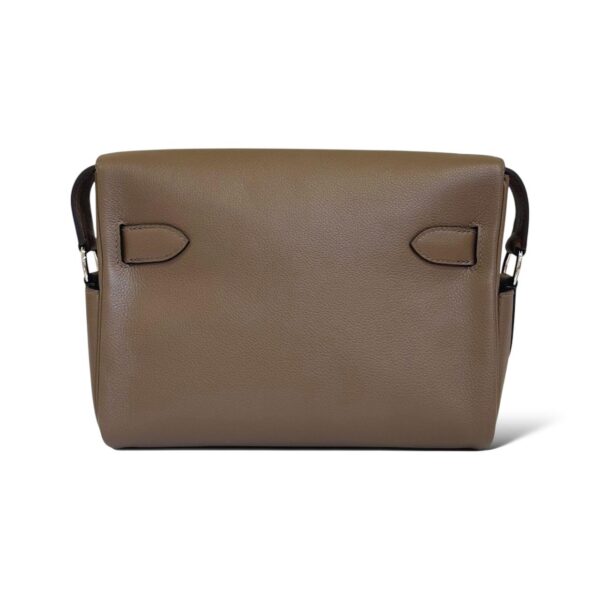 Hermes Kelly Messenger Alezan Evercolor PHW PM - Image 4