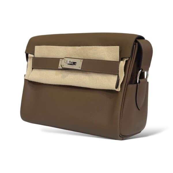 Hermes Kelly Messenger Alezan Evercolor PHW PM - Image 5