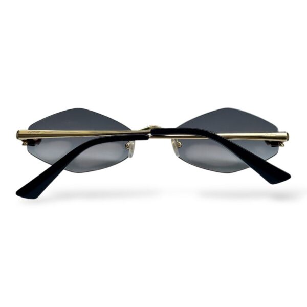 Panthère de Cartier Smooth Golden-Finish Sunglasses - Image 3