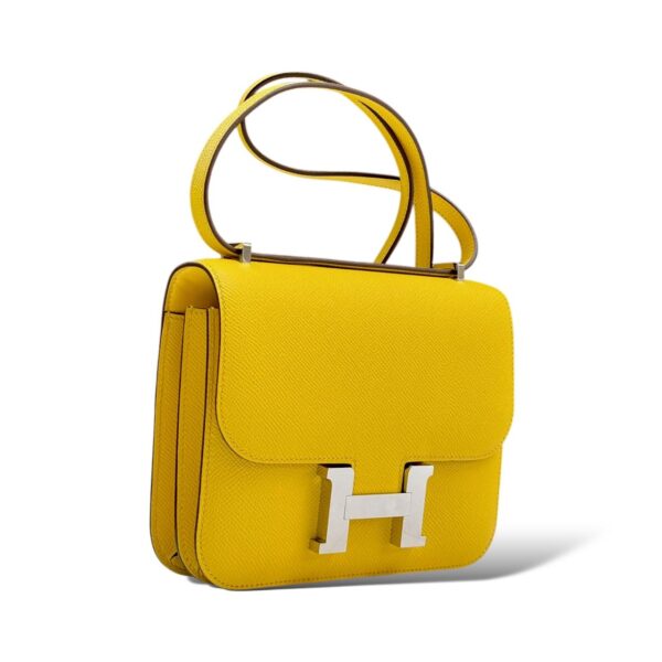 Hermes Constance 18 Jaune de Naples Epsom PHW - Image 2