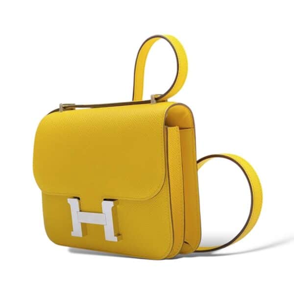 Hermes Constance 18 Jaune de Naples Epsom PHW - Image 4