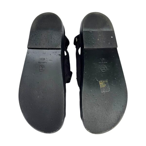 CHANEL Dad Sandals Black 37 EU - Image 4