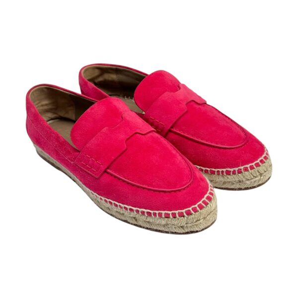 Hermes Trip Espadrille Red Suede 36 EU - Image 2