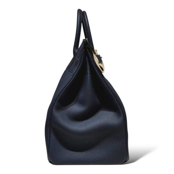 Hermes HAC 40 Bleu Abysse Togo PHW - Image 3