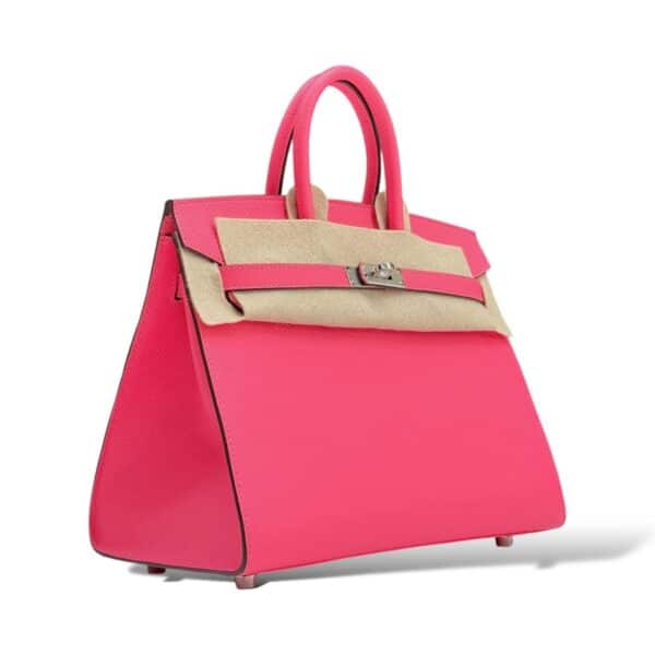 Hermes Birkin 25 Rose Azalee Epsom PHW - Image 2