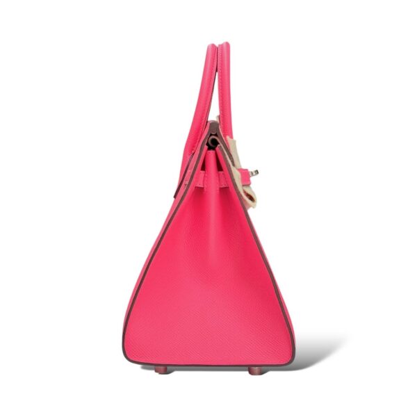 Hermes Birkin 25 Rose Azalee Epsom PHW - Image 3