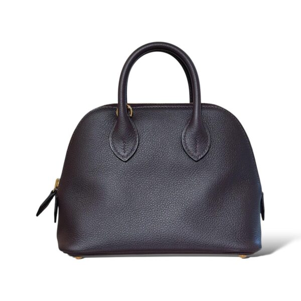 Hermes Mini Bolide Prune/Prunoir Evercolor GHW - Image 5