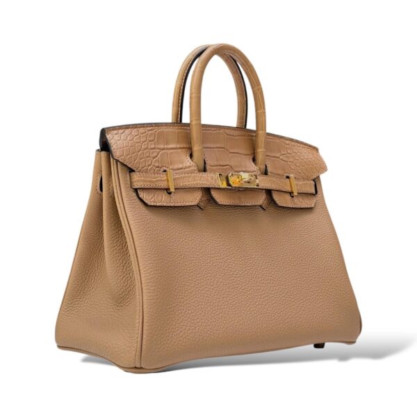 Hermes Birkin 25 Chai Touch GHW - Image 2
