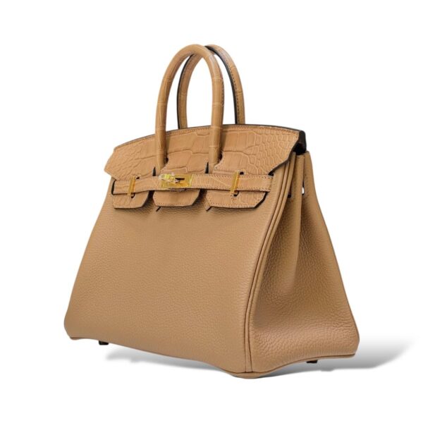 Hermes Birkin 25 Chai Touch GHW - Image 5