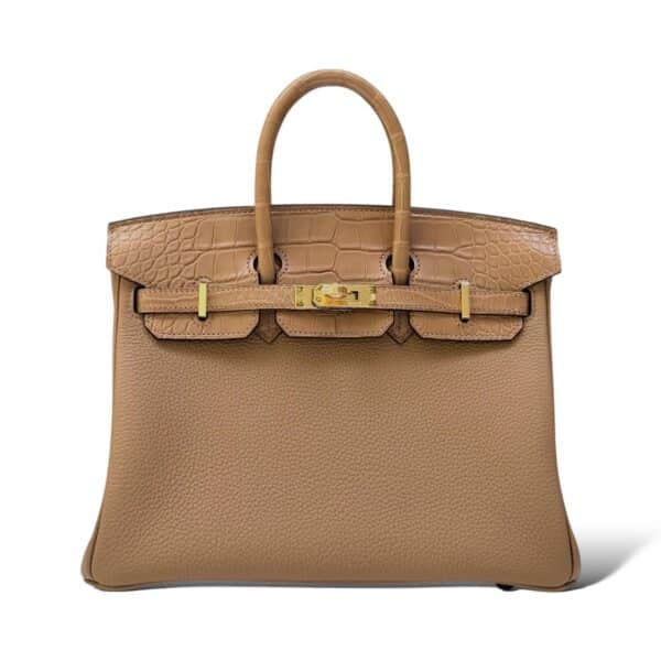 Hermes Birkin 25 Chai Touch GHW