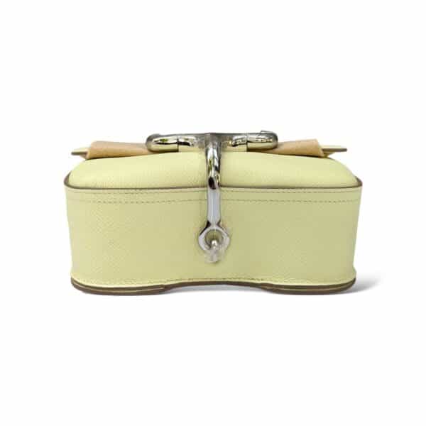 Hermes Della Cavalleria Mini Jaune Milton Epsom PHW - Image 5
